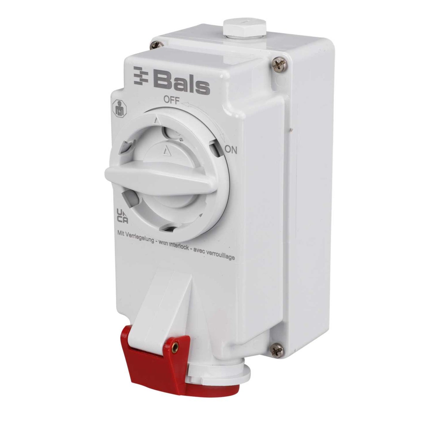 Ceenorm Quick Connect 16A 3P+E 415V Interlocked Socket IP44
