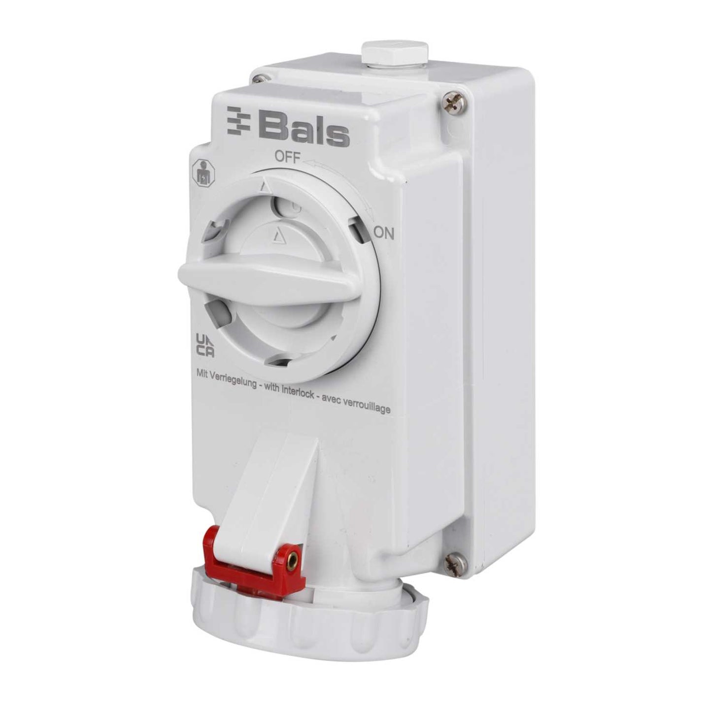Ceenorm Quick Connect 16A 3P+E 415V Interlocked Socket IP67