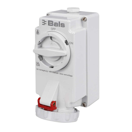 Ceenorm Quick Connect 16A 3P+E 415V Interlocked Socket IP67