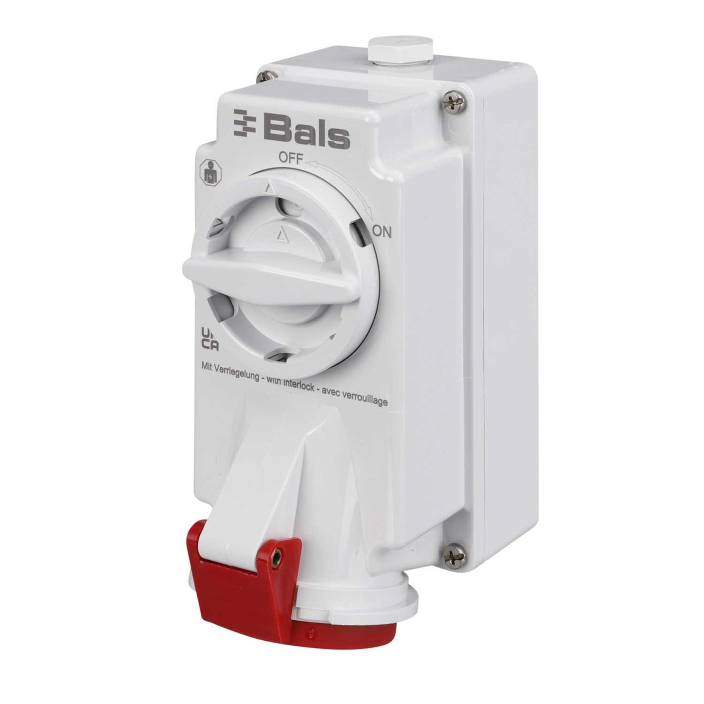 Ceenorm Quick Connect 16A 3P+E+N 415V Interlocked Socket IP44