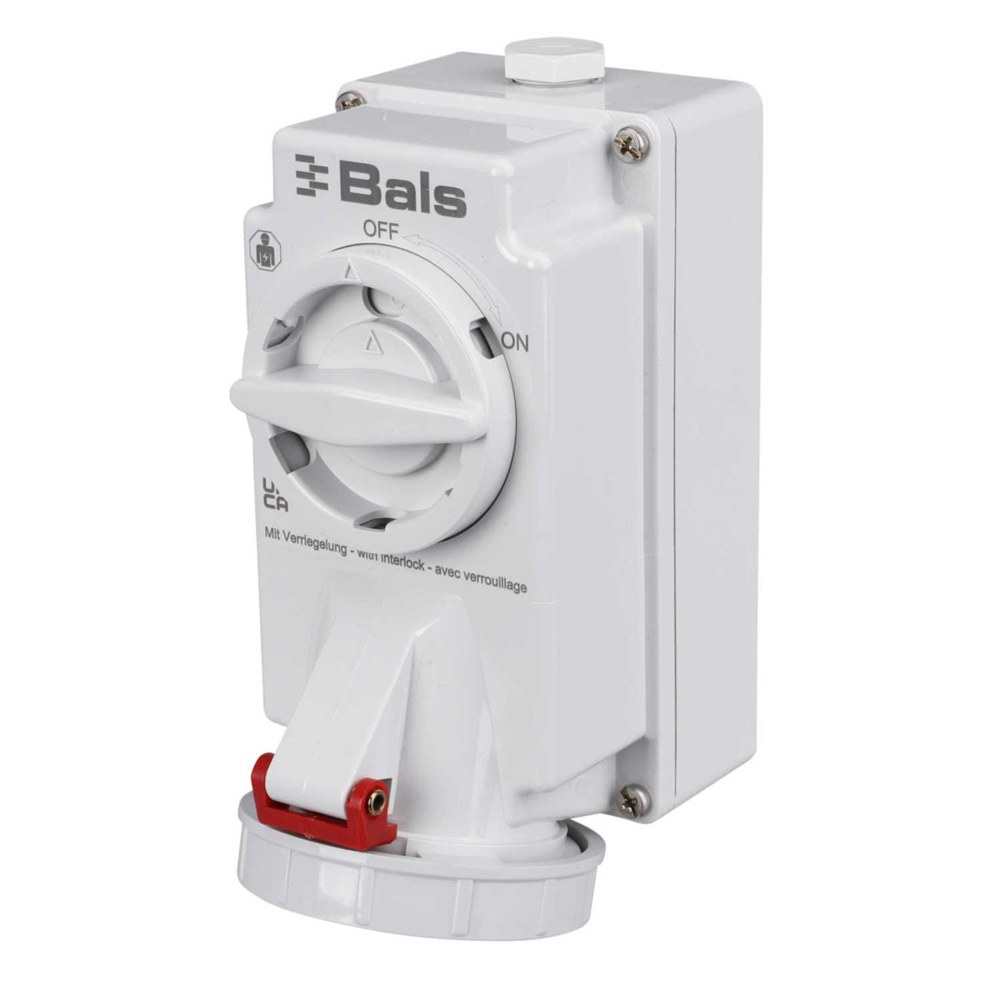 Ceenorm Quick Connect 16A 3P+N+E 415V Interlocked Socket IP67