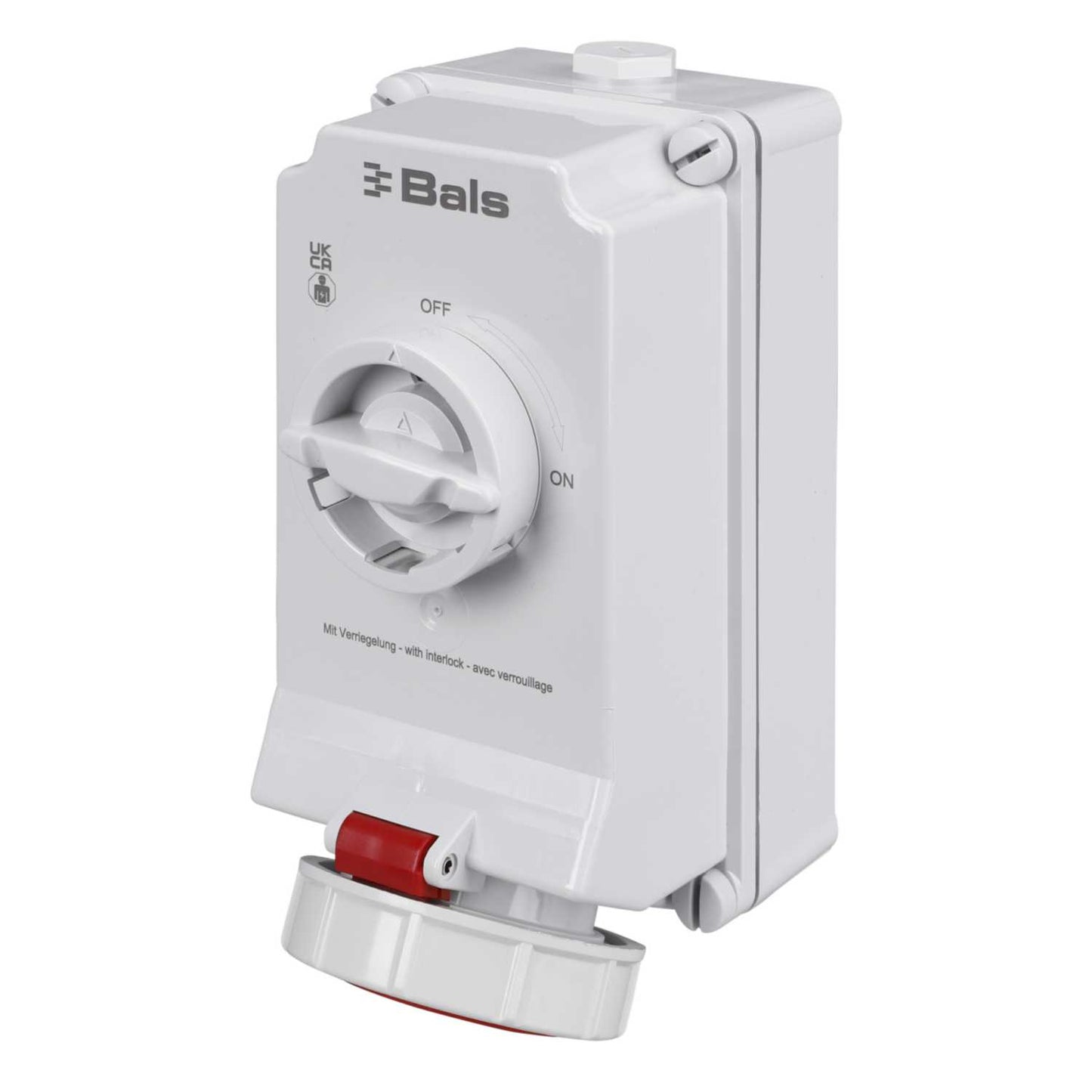 Ceenorm Quick Connect 32A 3P+E 415V Interlocked Socket IP67