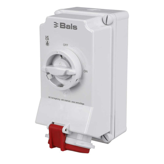Ceenorm Quick Connect 32A 3P+N+E 415V Interlocked Socket IP44