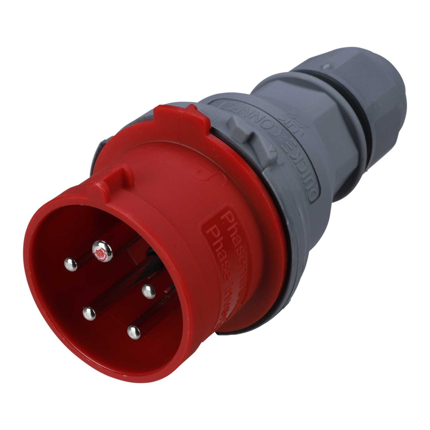 Ceenorm Quick Connect 16A 3P+N+E 415V Phase Inverter Plug IP44