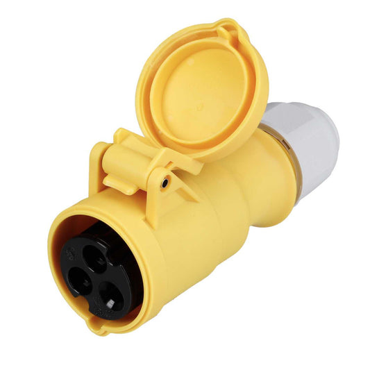 Ceenorm 16A 2P+E 110V Coupler IP44