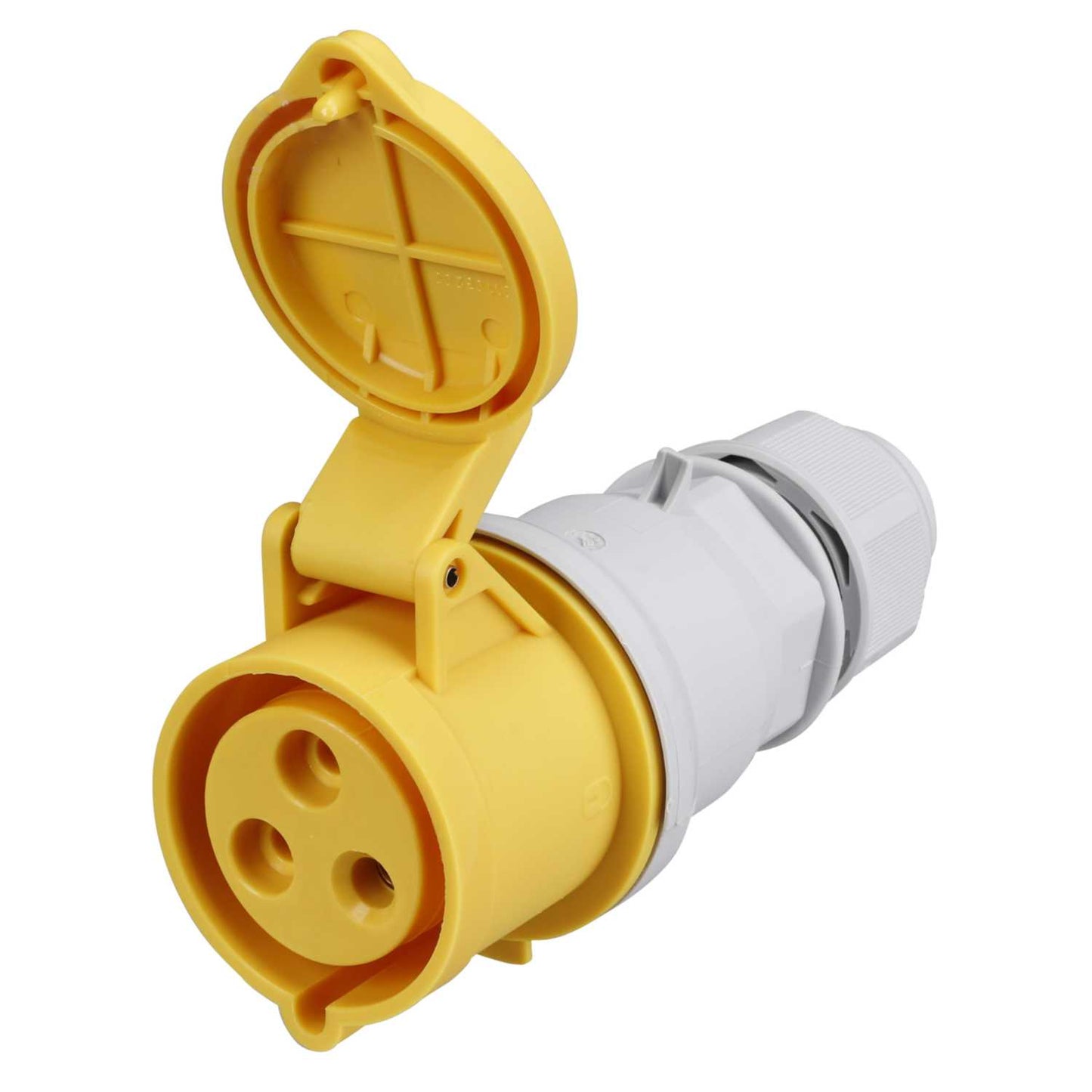 Ceenorm Quick Connect 32A 2P+E 110V Coupler IP44