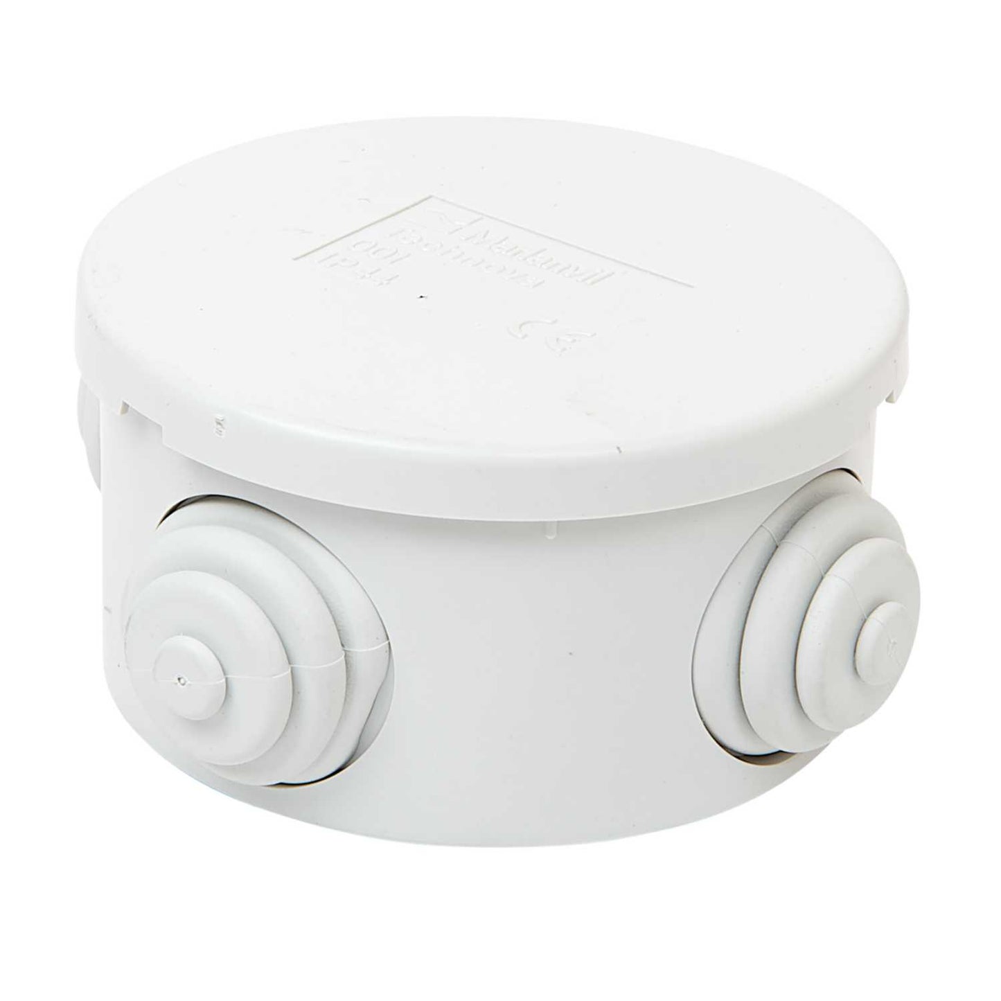 MCG Ø65 x 35mm Round Plastic Adaptable Box Grey IP44