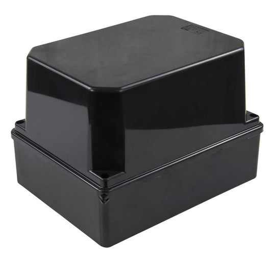 MCG 145mm x 190mm x 135mm Plastic Adaptable Box Black IP66