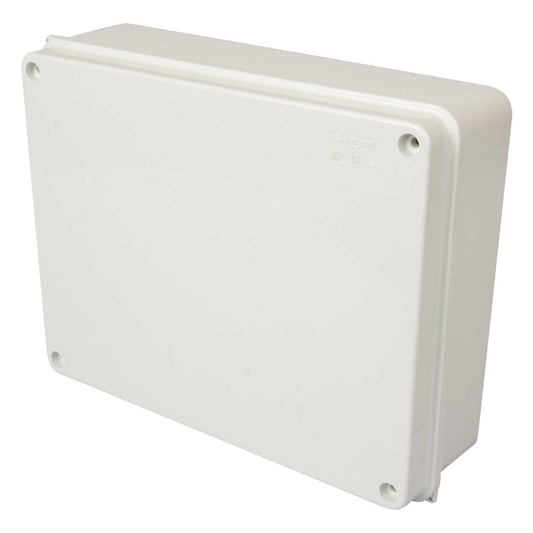 MCG 190mm x 243mm x 70mm Plastic Adaptable Box Grey IP66