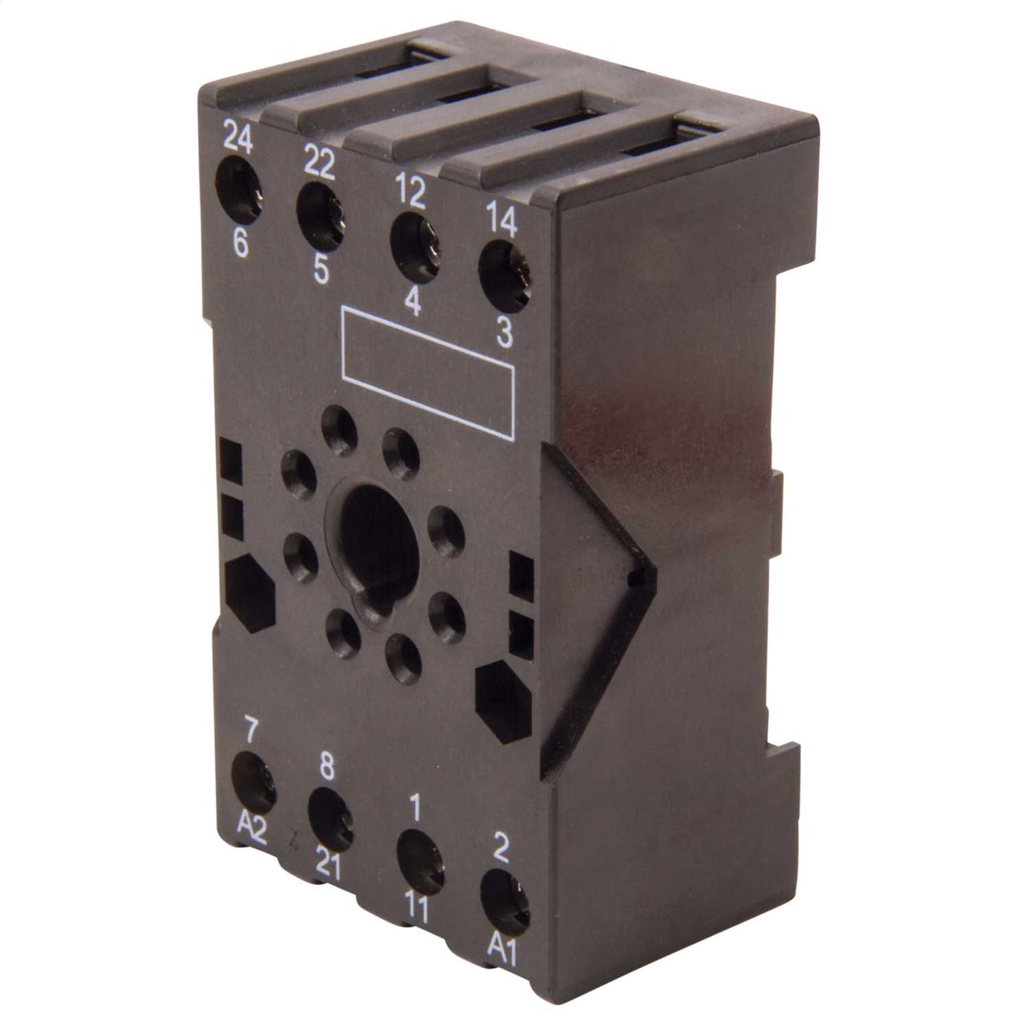 MCG 8 Pin Relay Base for JQX10 Model 8 Pin Relays