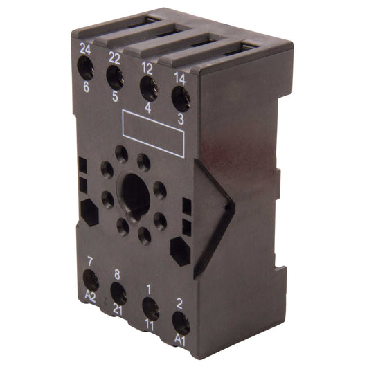 MCG 8 Pin Relay Base for JQX10 Model 8 Pin Relays