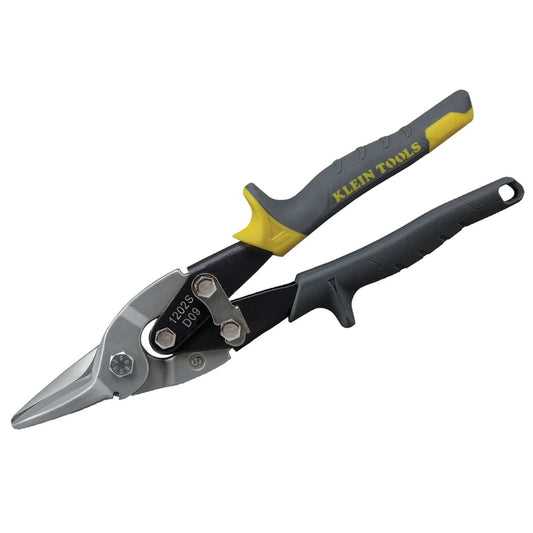 Klein Straight Aviation Snips with Wire Cutter