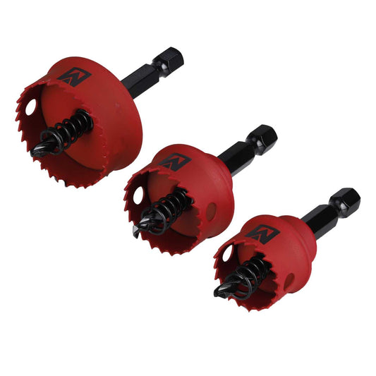 Morse 3 Piece Metric Impact Holesaw Kit
