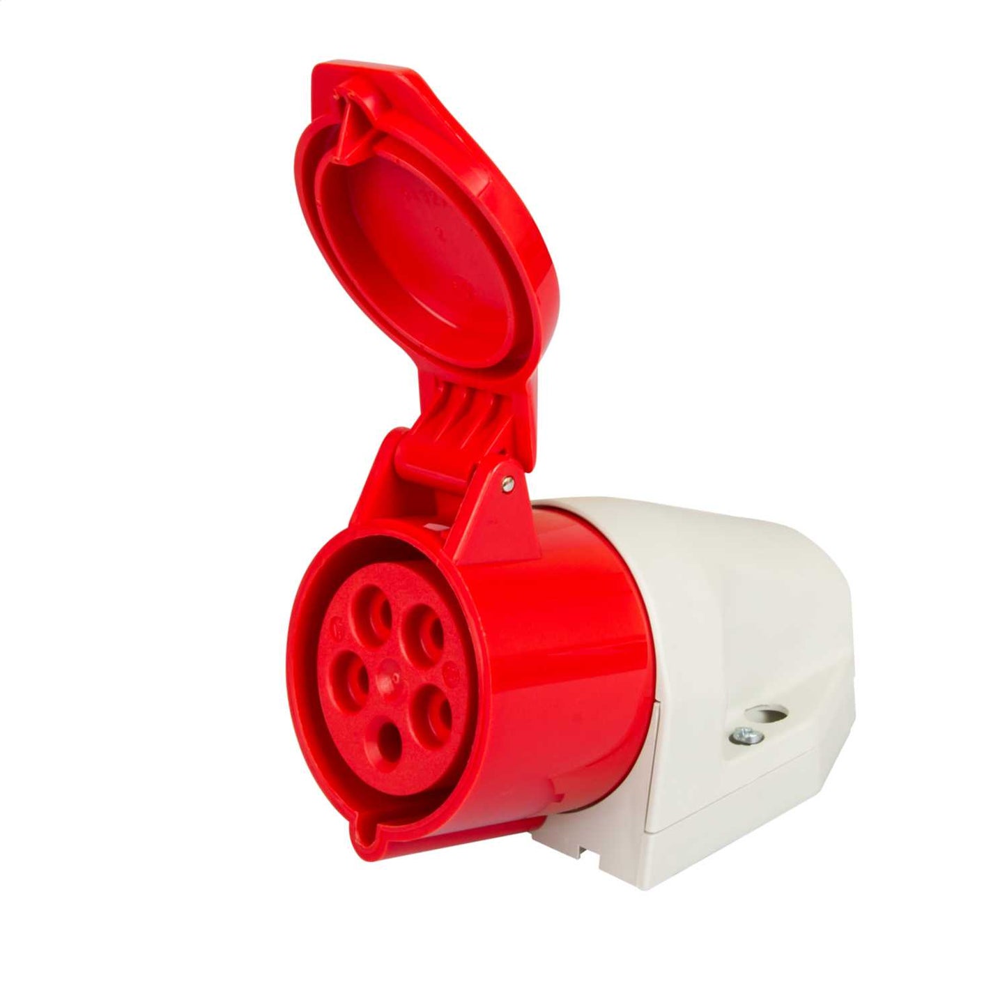 Walther 32A 3P+N+E 415V Wall Mounted Socket IP44