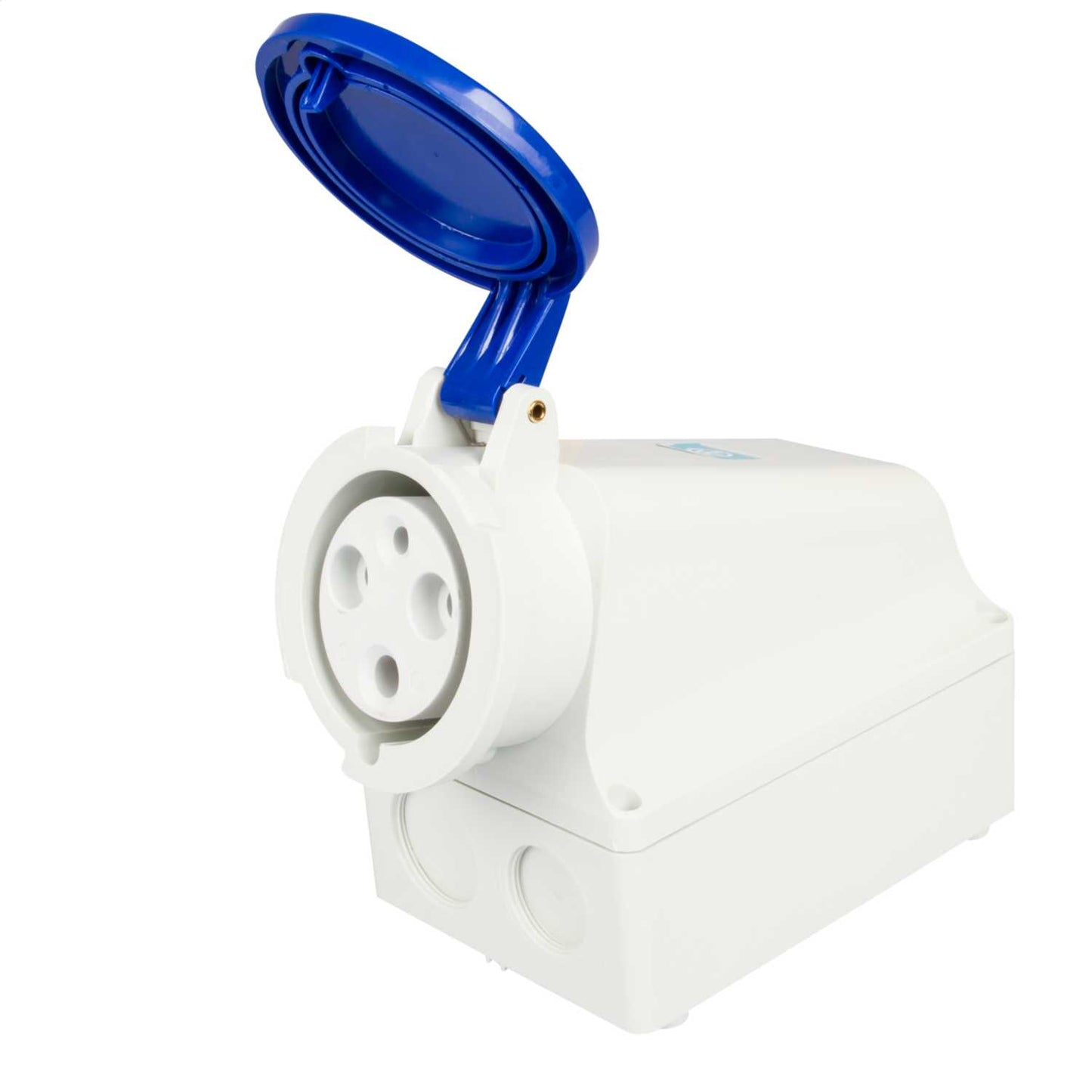 Walther 63A 2P+E 230V Wall Mounted Socket IP44
