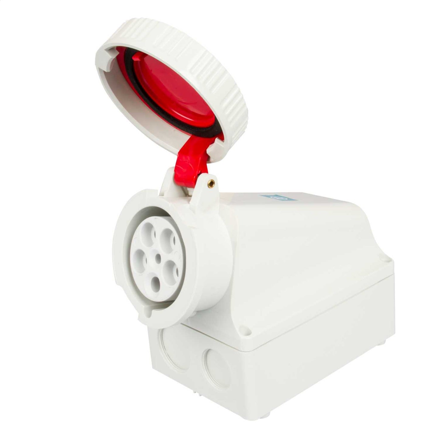 Walther 63A 3P+N+E 415V Wall Mounted Socket IP67
