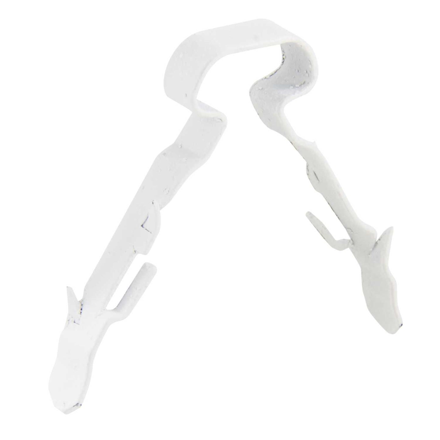Linian 2.5mm Twin and Earth Clips White (Pack of 100)
