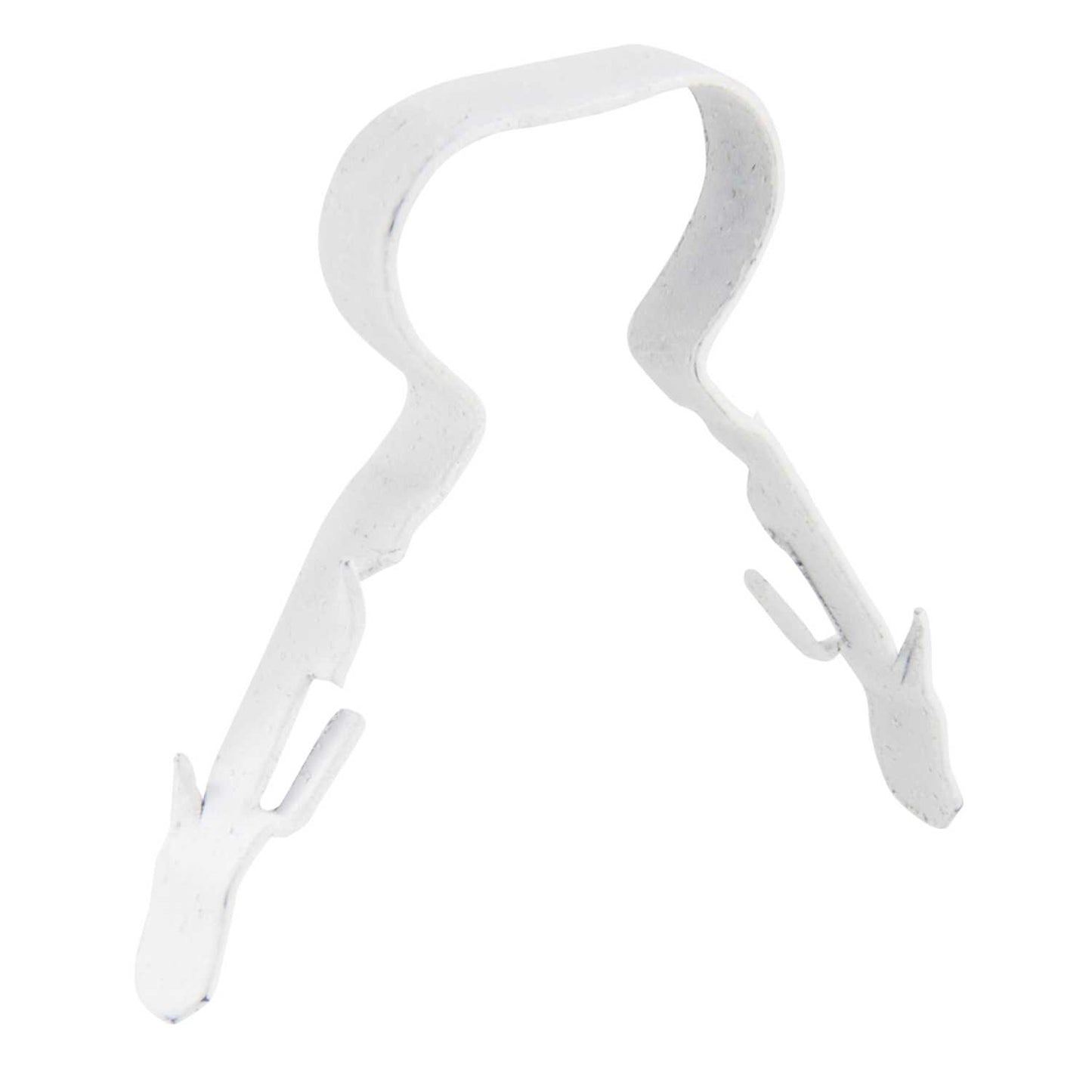 Linian 6mm Twin and Earth Clips White (Pack of 100)