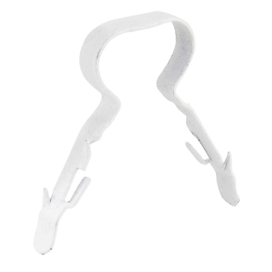 Linian 10mm Twin and Earth Clips White (Pack of 100)