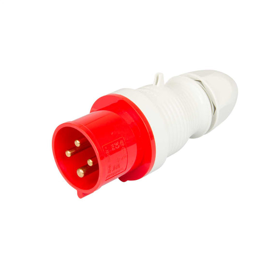 Walther 32A 3P+E 415V Plug IP44
