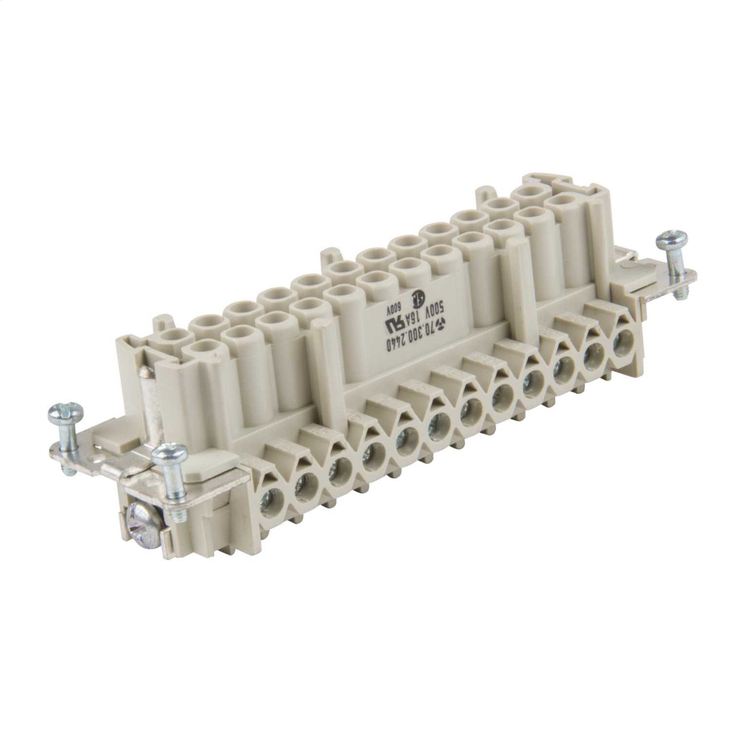 Wieland 16A 24 Pole + E Multipole Connector Female Insert