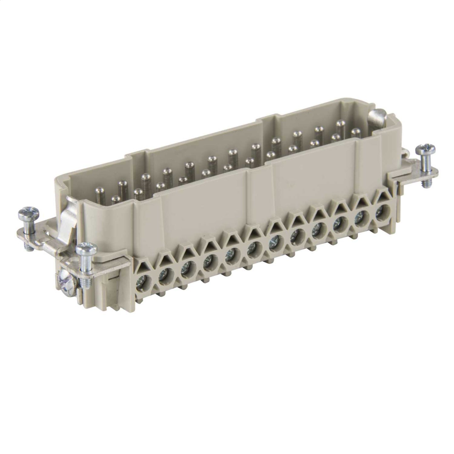 Wieland 16A 24P+E 500V Multipole Connector Male Insert