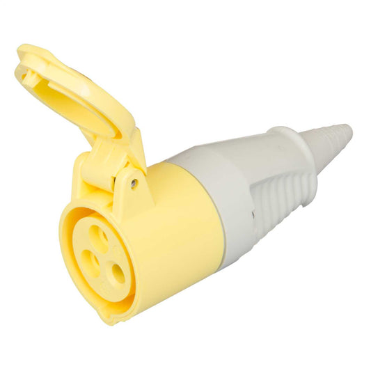 Walther 16A 2P+E 110V Coupler IP44