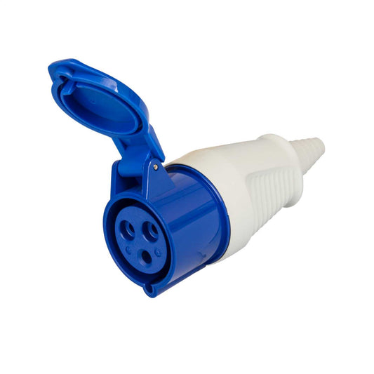 Walther 16A 2P+E 230V Coupler IP44