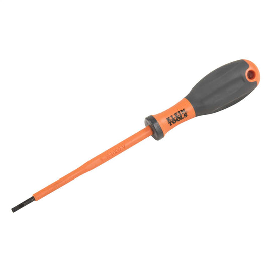 Klein 3mm x 100mm VDE Insulated Slotted Screwdriver