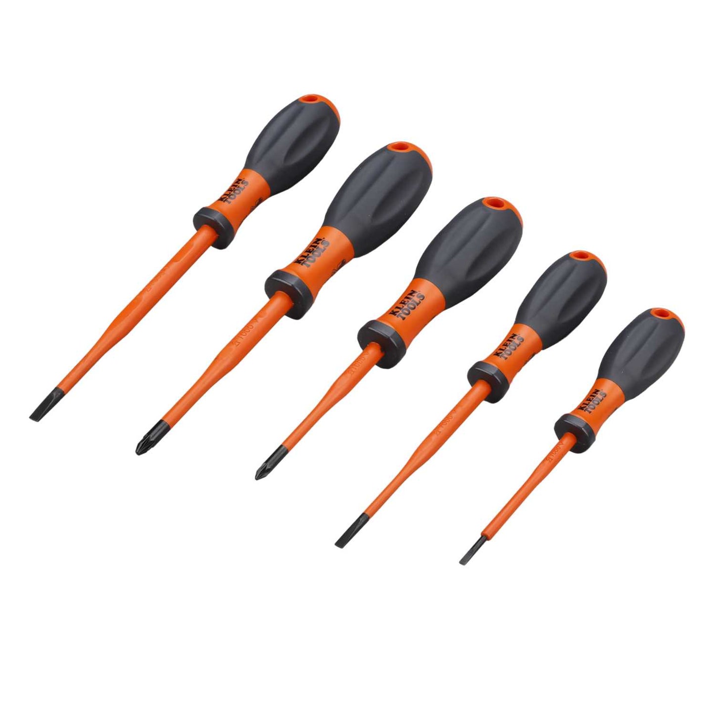 Klein 5 Piece VDE Insulated Screwdriver Set