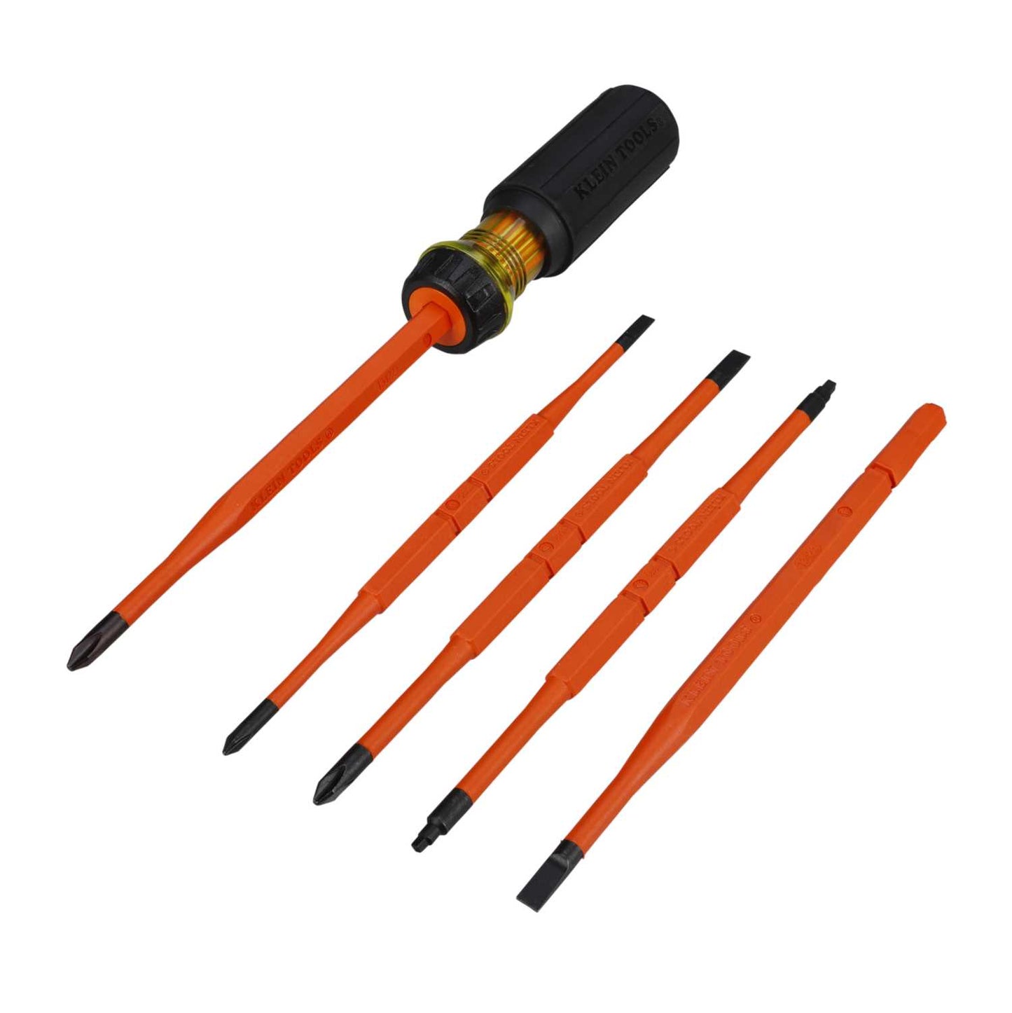 Klein 8 in 1 Insulated Interchangeable Screwdriver Set