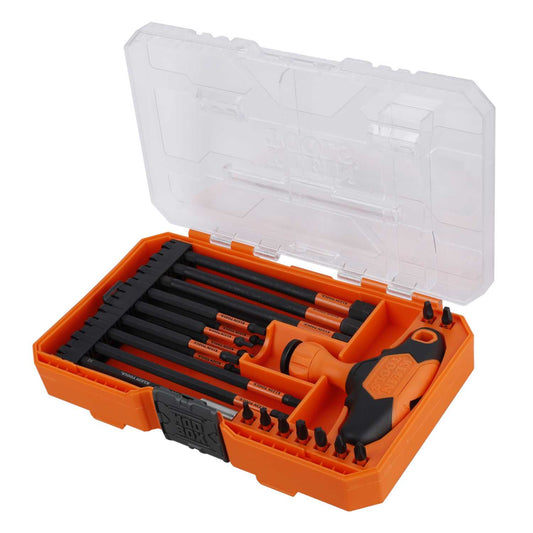 Klein 23 Piece Interchangeable Ratcheting T-Handle Set