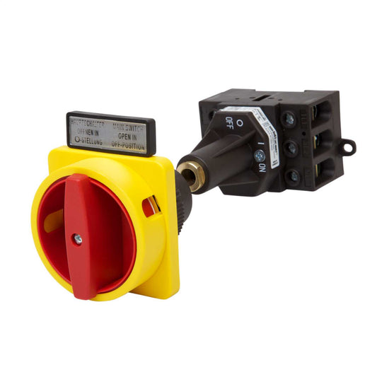 Salzer 100A 3P Rear Mounting Metal Shaft Door Isolator Switch IP66