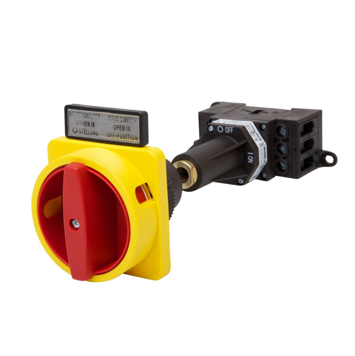 Salzer 25A 3P Rear Mounting Metal Shaft Door Isolator Switch IP66