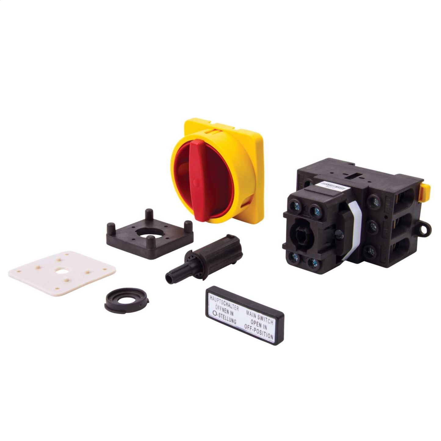 Salzer 25A 3P Rear Mounting Plastic Shaft Door Isolator Switch IP66