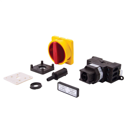 Salzer 32A 3P Rear Mounting Plastic Shaft Door Isolator Switch IP66