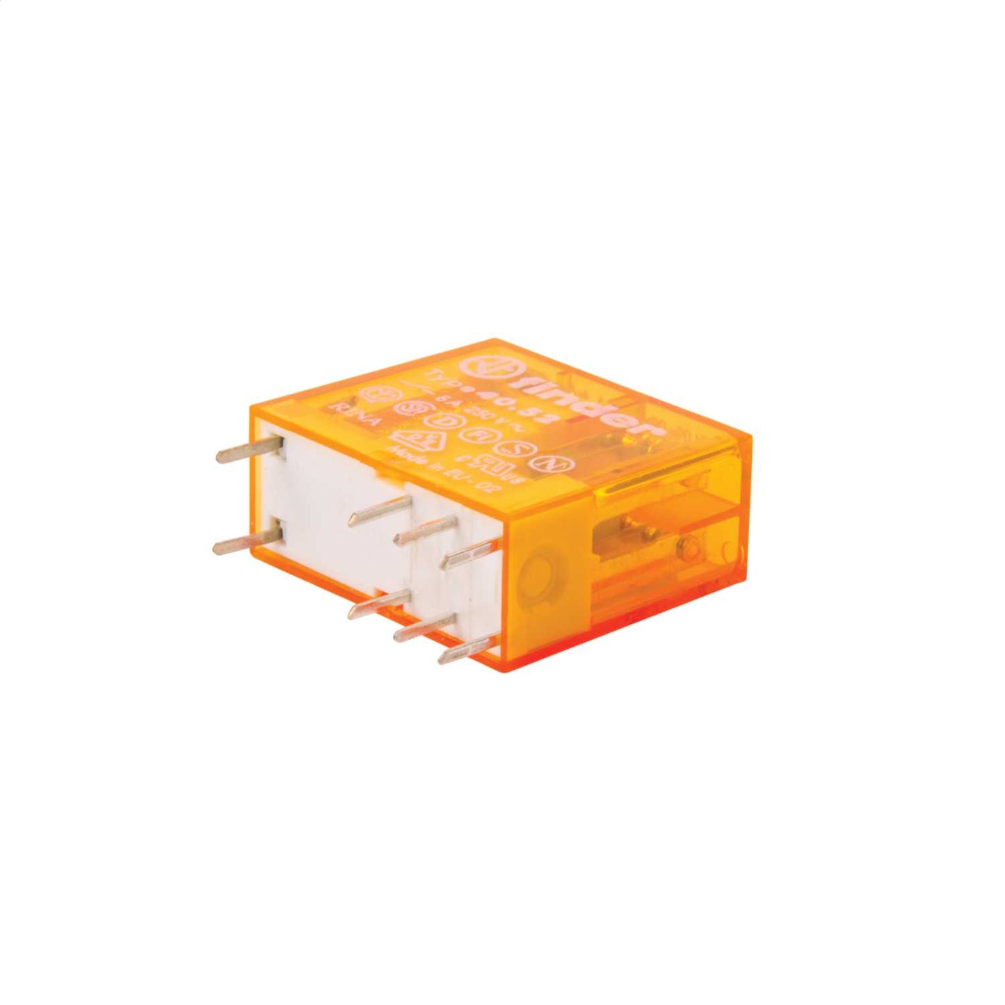 Finder 8 Pin 24V AC 8A 2 Pole Miniature Plug In Relay