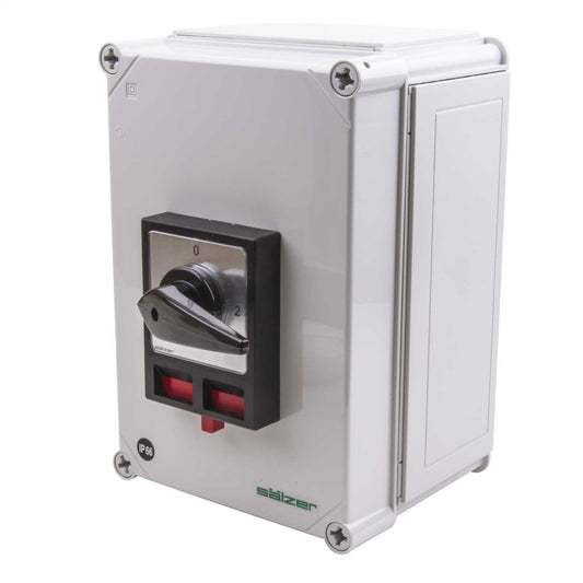 Salzer 100A 4 Pole 3 Position Changeover Switch IP66