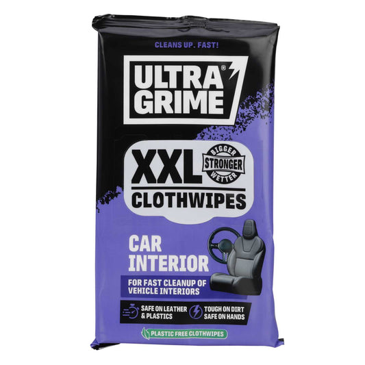 UltraGrime Car Interior Clothwipes (Pack of 20)