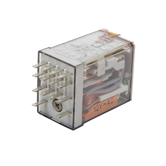 Finder 14 Pin 12V AC 7A 4 Pole Mini Plug In Relay with LED