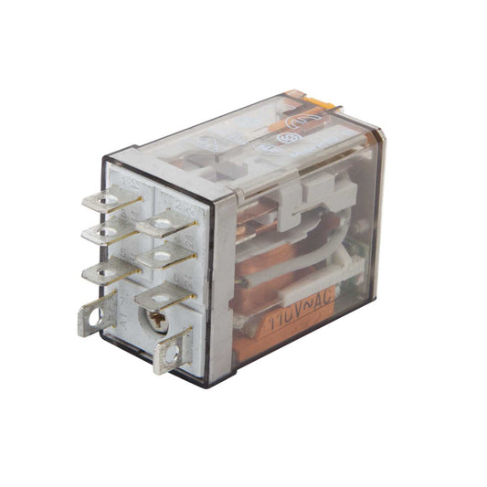 Finder 8 Pin 110V AC 12A 2 Pole Mini Plug In Relay with LED