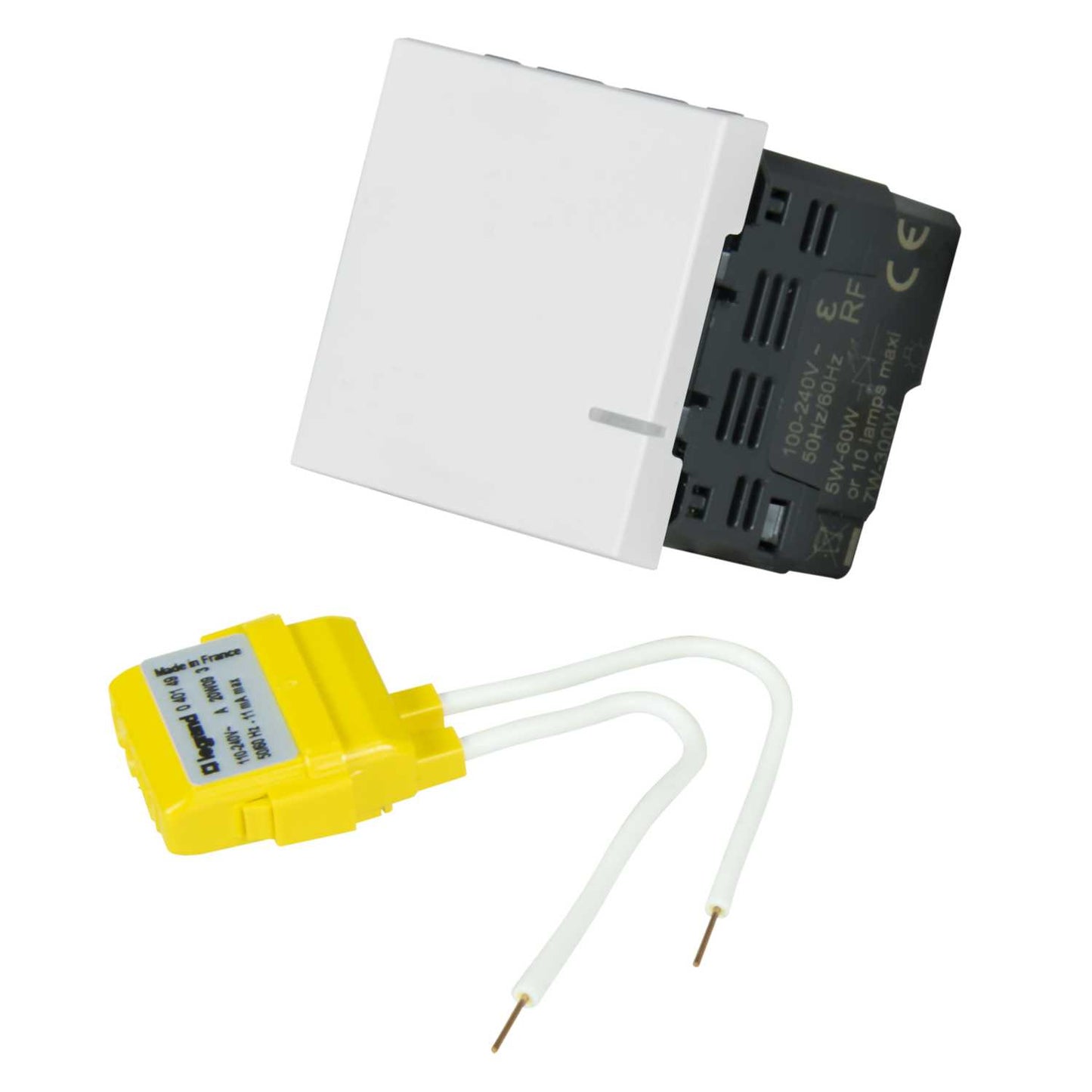 Legrand Arteor with Netatmo 2 Mod Connected Dimmer Switch White