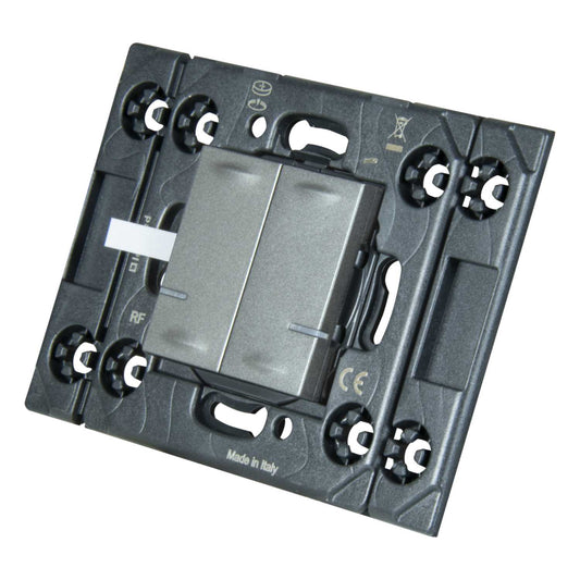 Legrand Arteor with Netatmo 2 Gang Surface Wireless Light Switch Magnesium