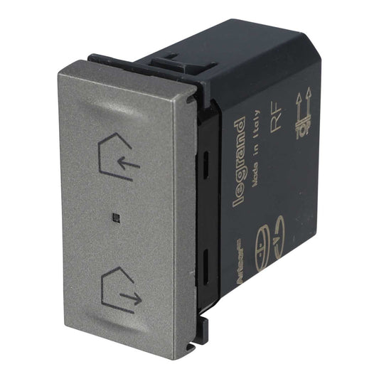 Legrand Arteor with Netatmo 1 Mod Flush Wireless Home / Away Master Switch Magnesium