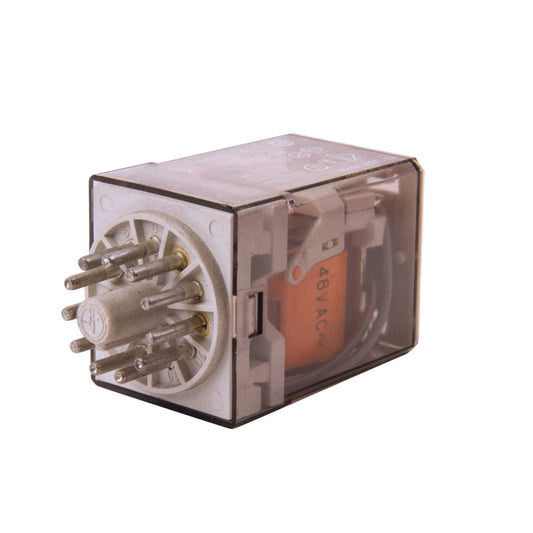 Finder 11 Pin 48V AC 10A 3 Pole Octal Base Plug In Relay