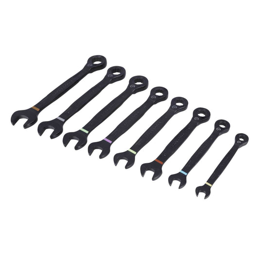 Klein 8 Piece 90-Tooth Ratcheting Combo Wrench Set