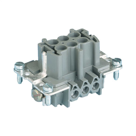 Wieland 16A 6P + E 500V Multipole Connector Female Insert