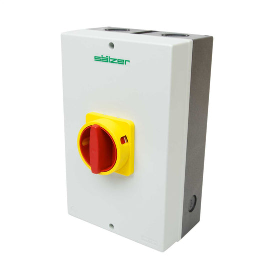 Salzer 32A 8 Pole Rotary Isolator Switch IP66