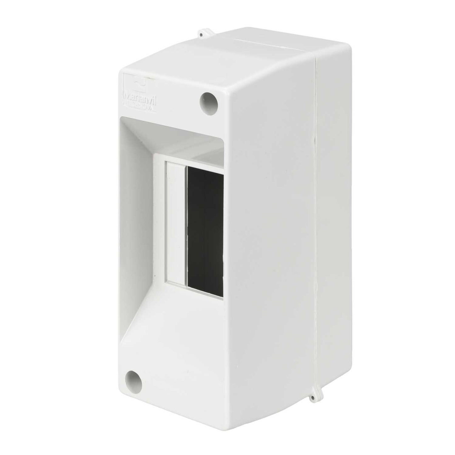 MCG 1 or 2 Module IP40 Open Front Enclosure with Moulded DIN Rail