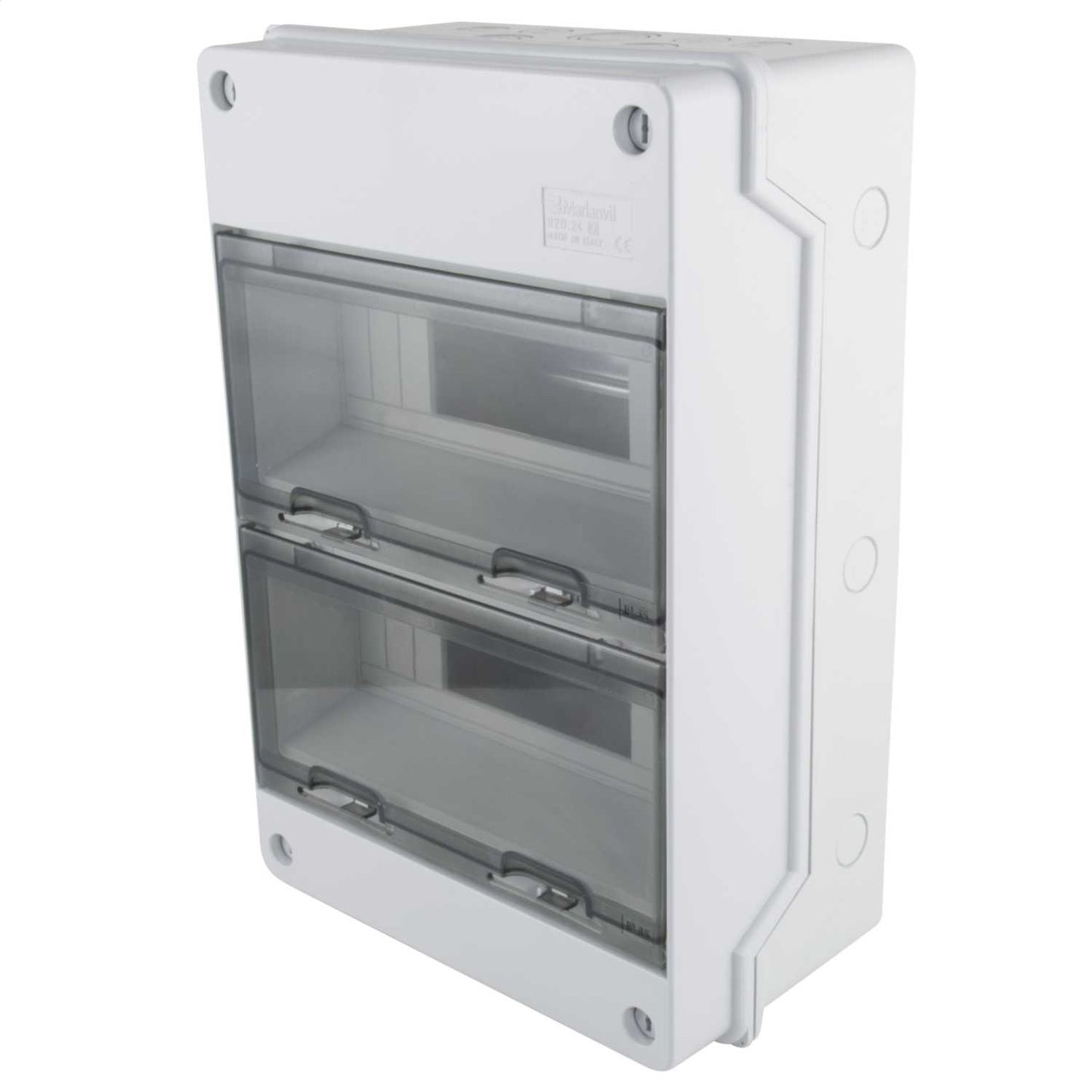 MCG 24 Module Insulated Enclosure with Access Window and DIN Rail